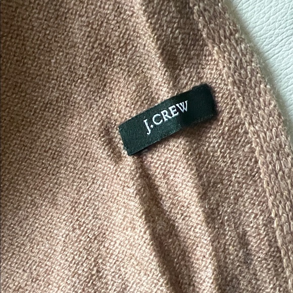 J. Crew Lightweight Cashmere Scarf, Camel - Picture 2 of 6